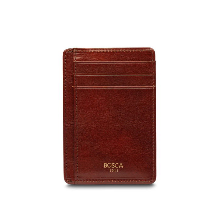 Old Leather 7 Pocket I.D. Card Case