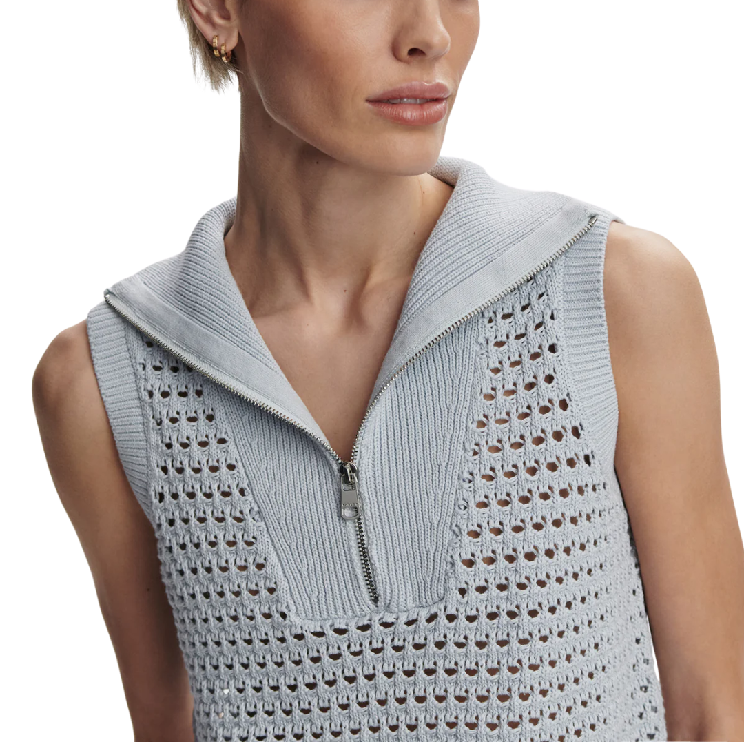 Bains Half Zip Tank