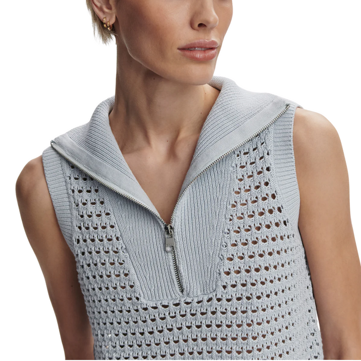 Bains Half Zip Tank
