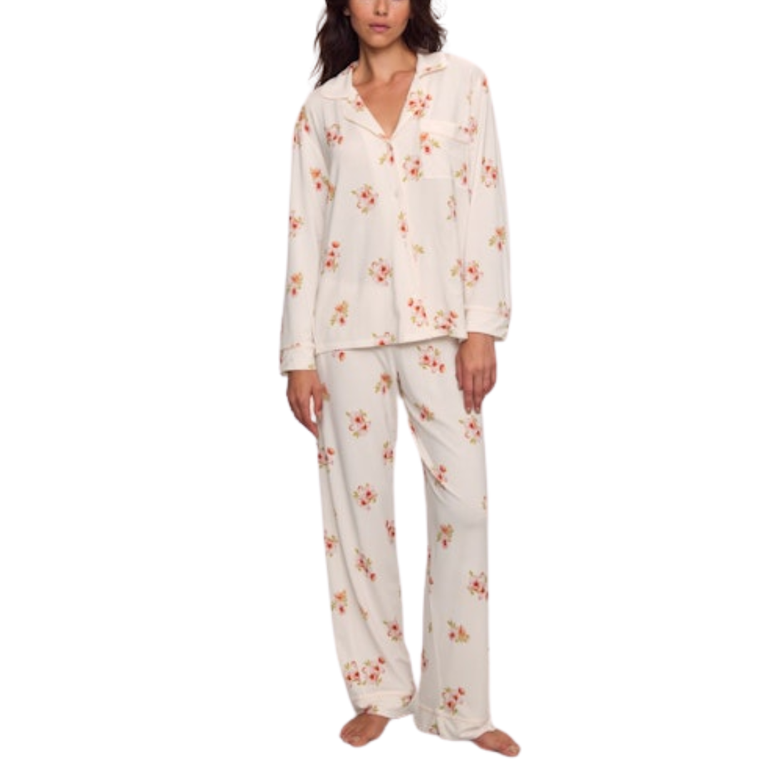 Gisele Long Printed PJ Set