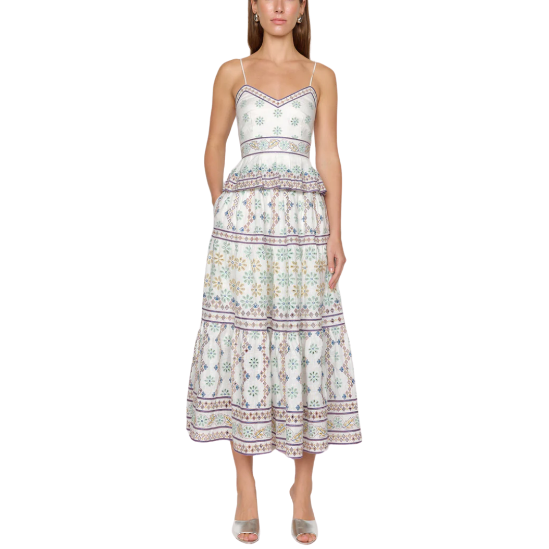 Kara Dress - Capri Ivory