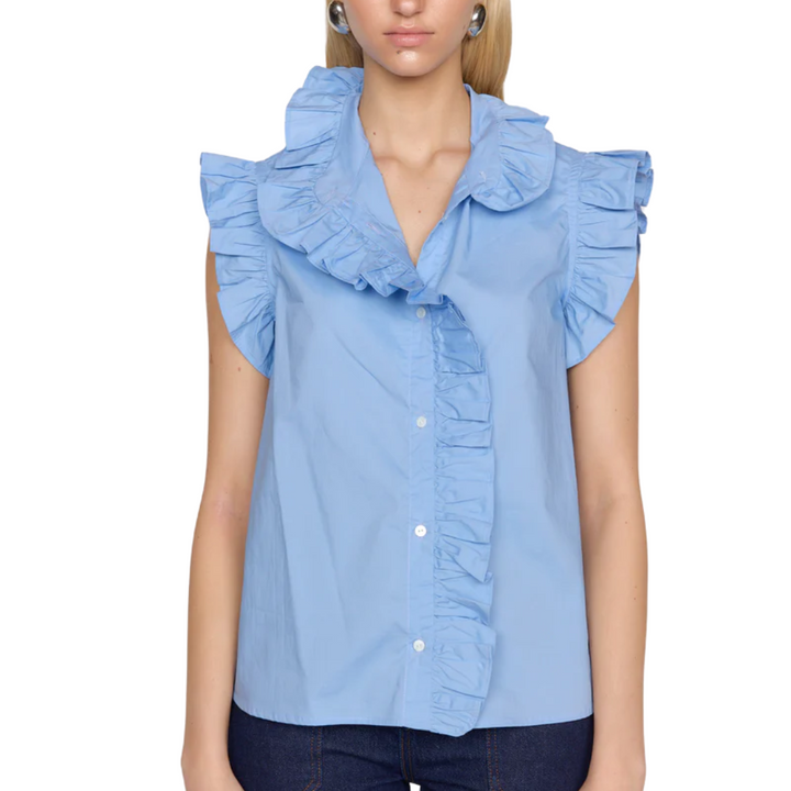 Marfa Top - Vista Blue