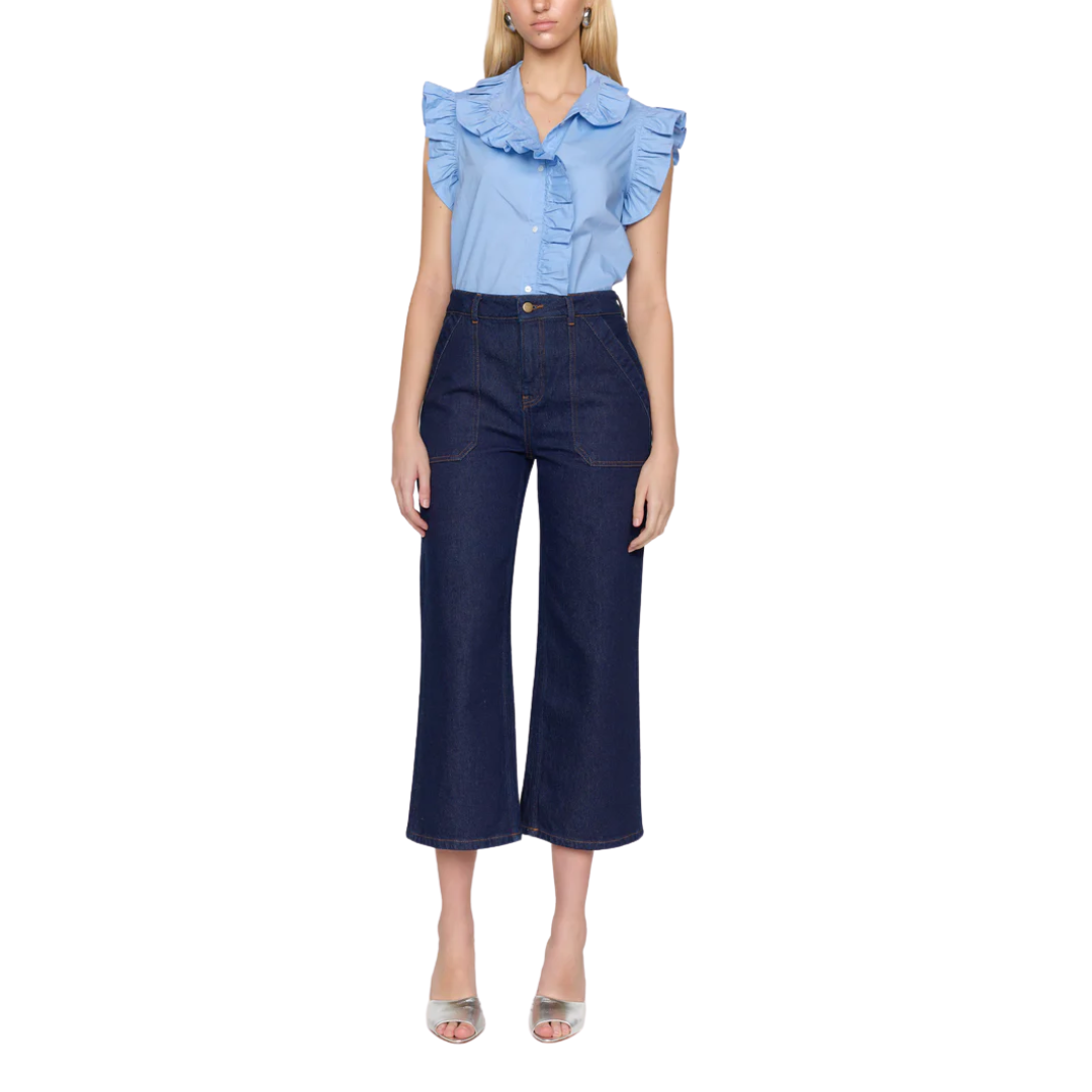 Marfa Top - Vista Blue