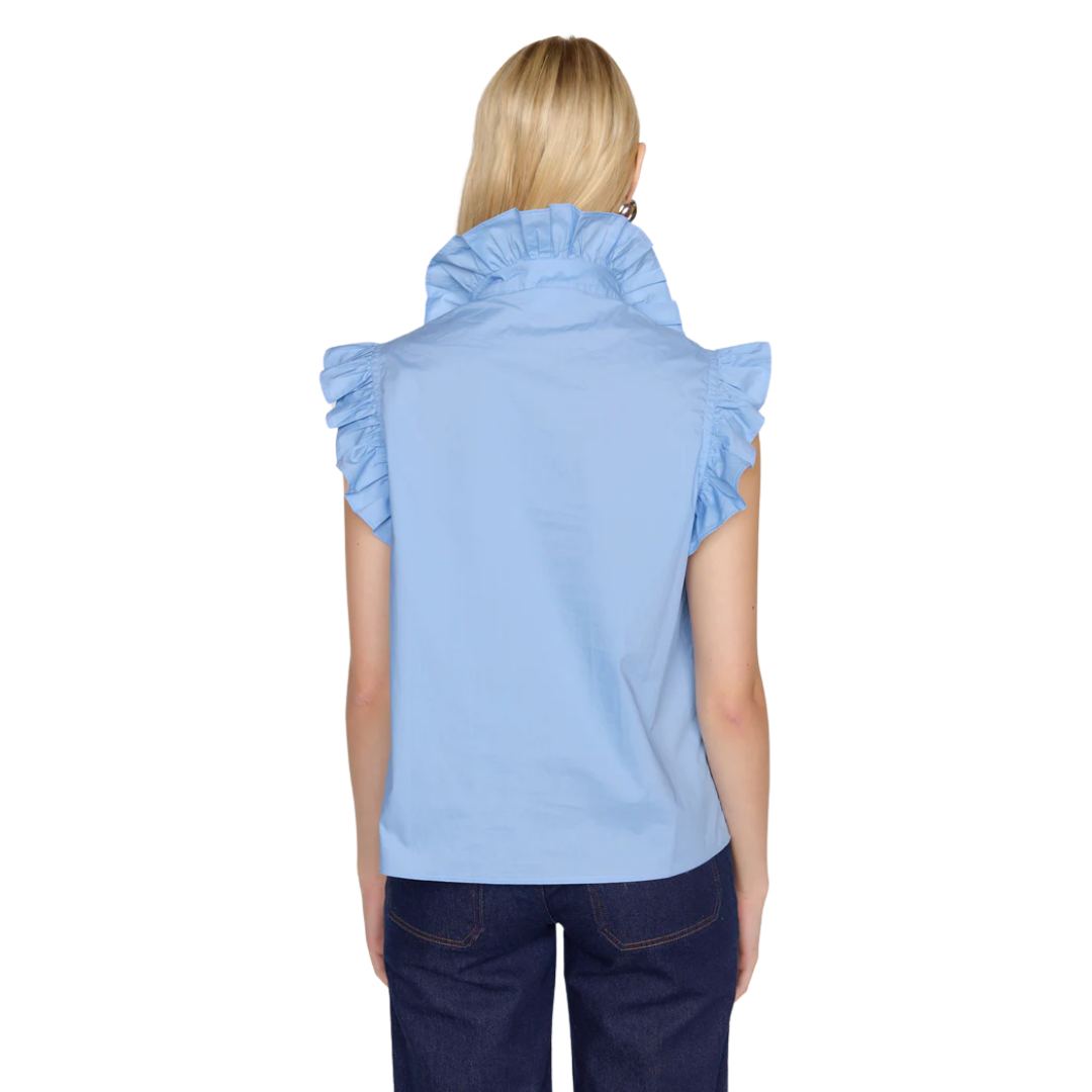 Marfa Top - Vista Blue