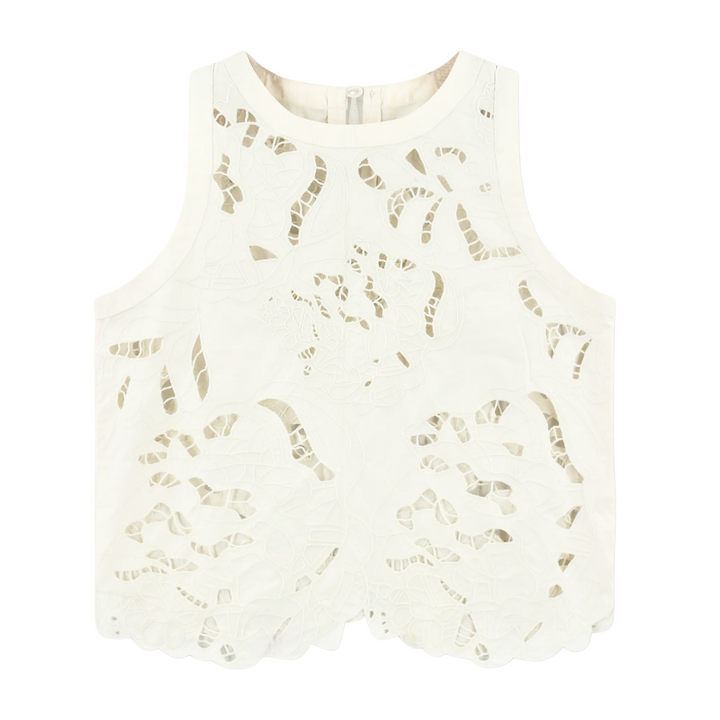 Santanyi Cutwork Tank