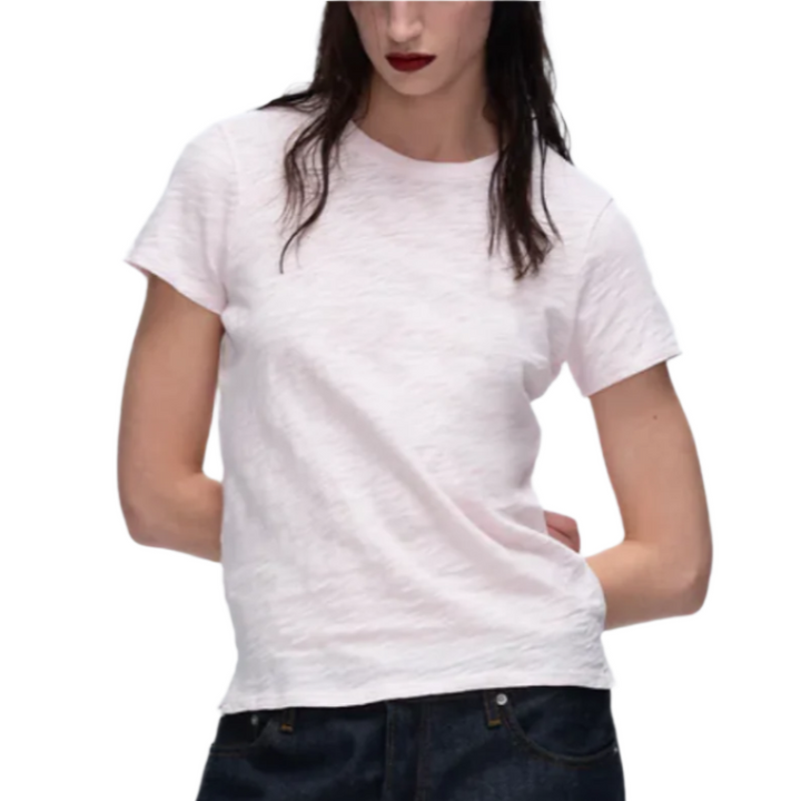 Slub Jersey School Boy Crewneck Tee