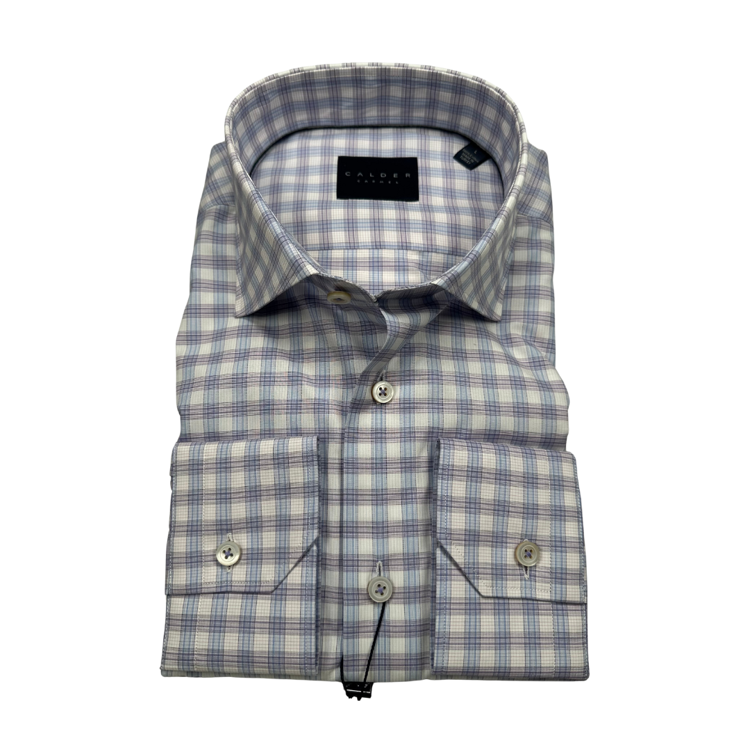 Poplin Check - Slate