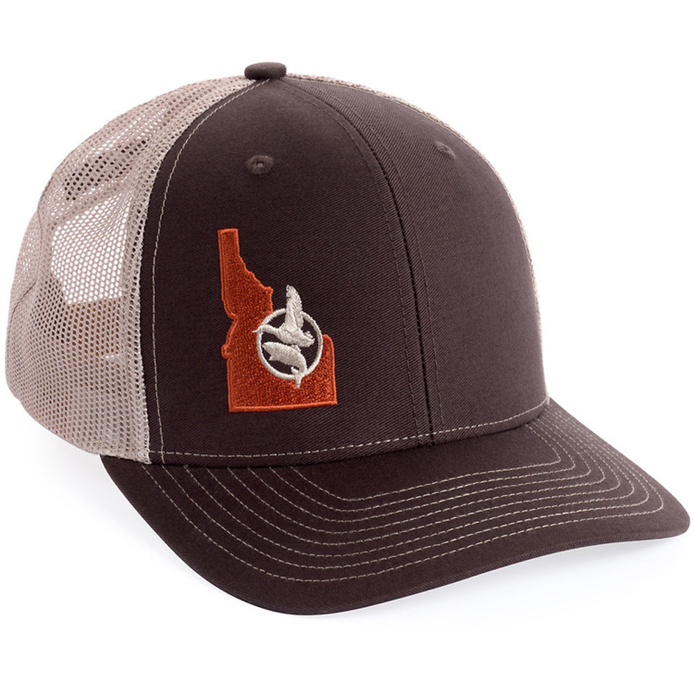 Davis Embroidery-Idaho Trucker Mesh Hat-shop-silver-creek-com.myshopify.com
