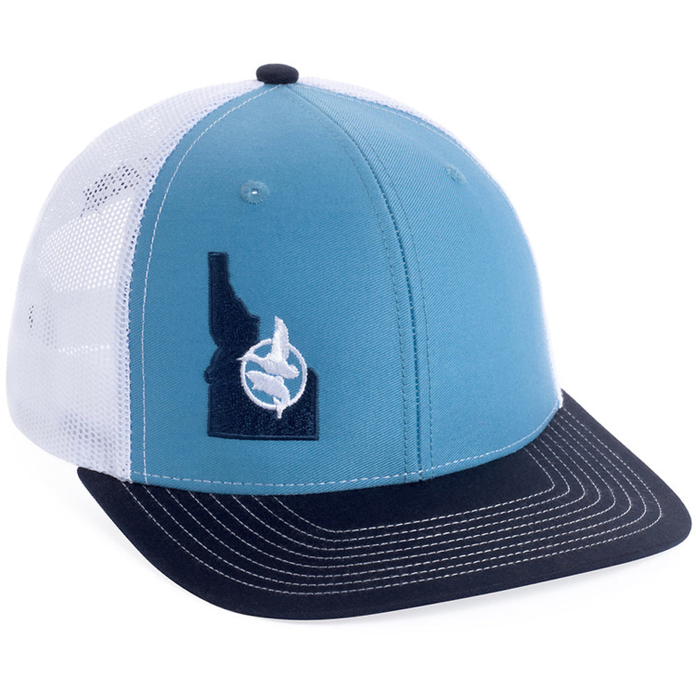 Davis Embroidery-Idaho Trucker Mesh Hat-shop-silver-creek-com.myshopify.com