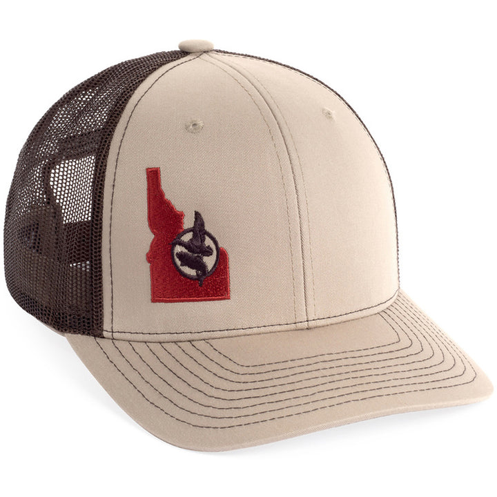 Davis Embroidery-Idaho Trucker Mesh Hat-shop-silver-creek-com.myshopify.com