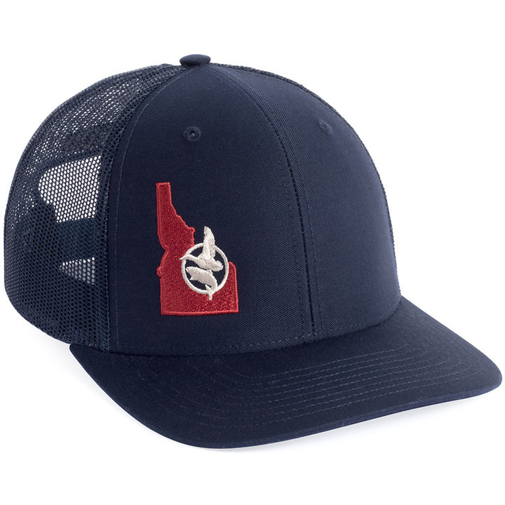 Davis Embroidery-Idaho Trucker Mesh Hat-shop-silver-creek-com.myshopify.com