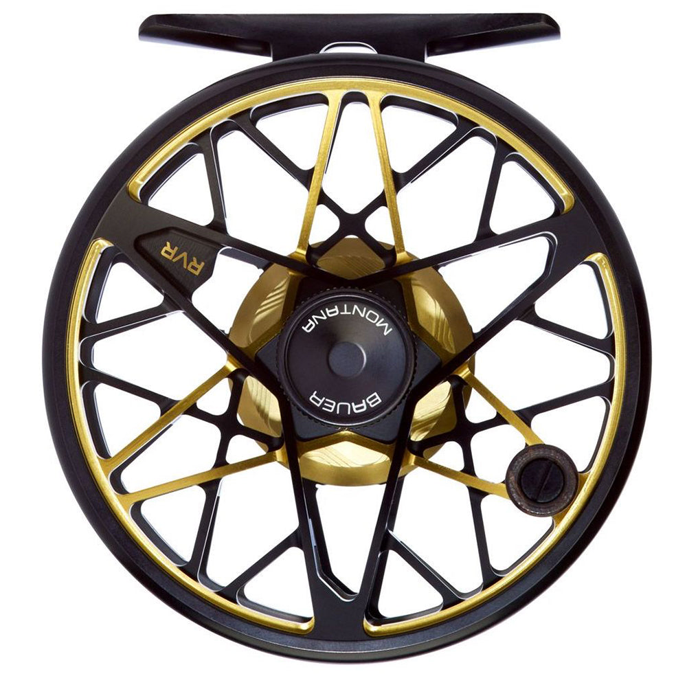 Bauer RVR Fly Reel 4/5 / Black/Gold