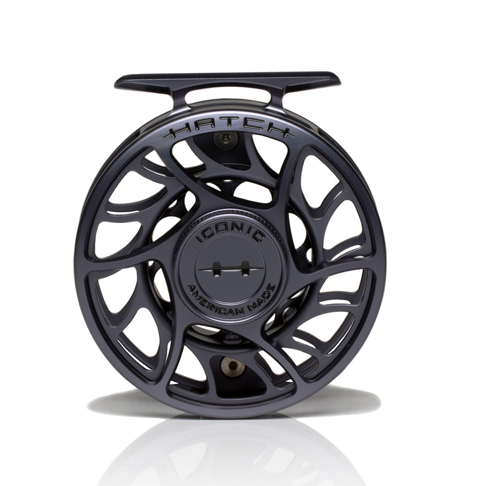 Hatch Outdoors, Inc-Hatch Iconic Reel 4/6 Grey-shop-silver-creek-com.myshopify.com