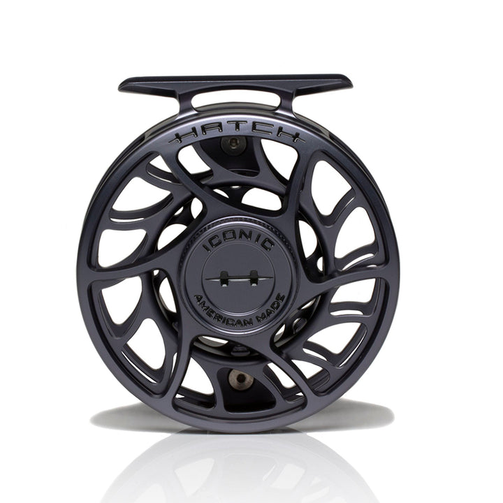 Hatch Outdoors, Inc-Hatch Iconic Reel 4/6 Grey-shop-silver-creek-com.myshopify.com