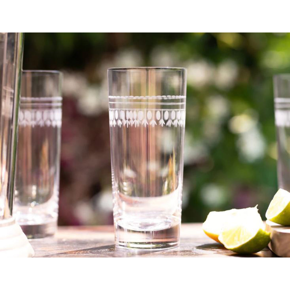 Crystal Highball Glasses Set of 4