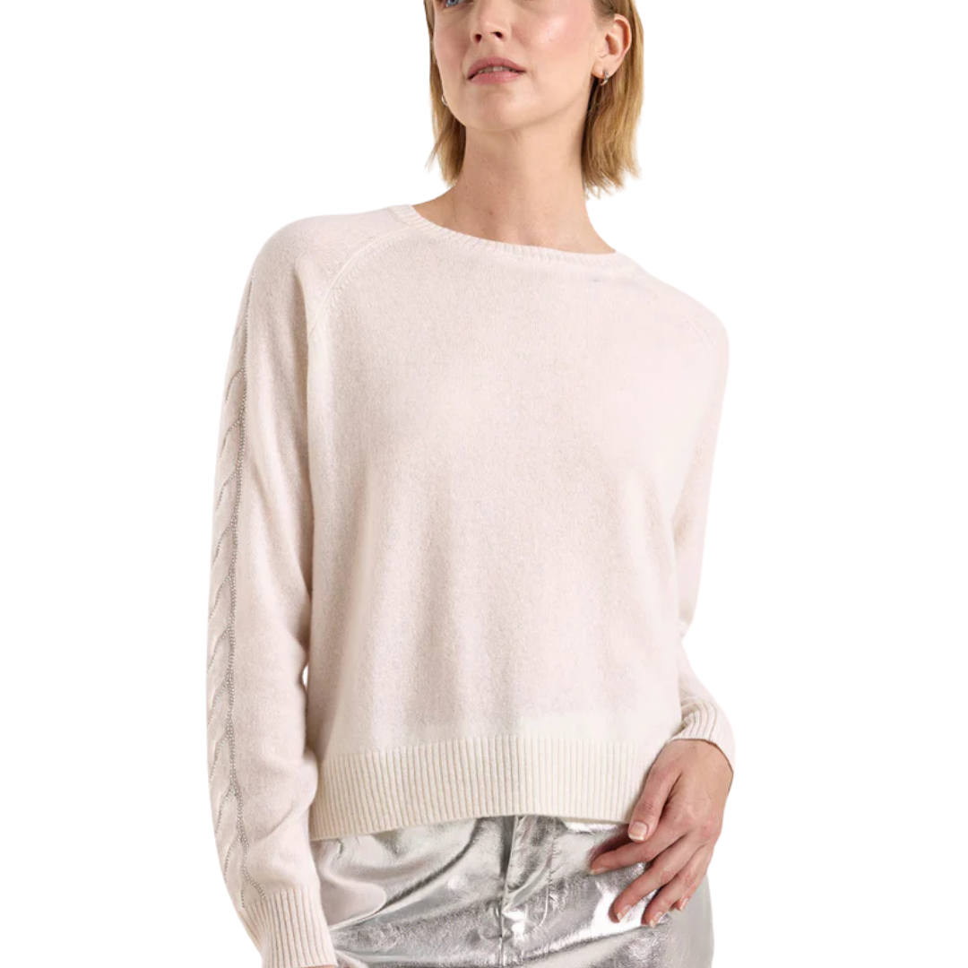 Brodie Crystal Cable Sweat