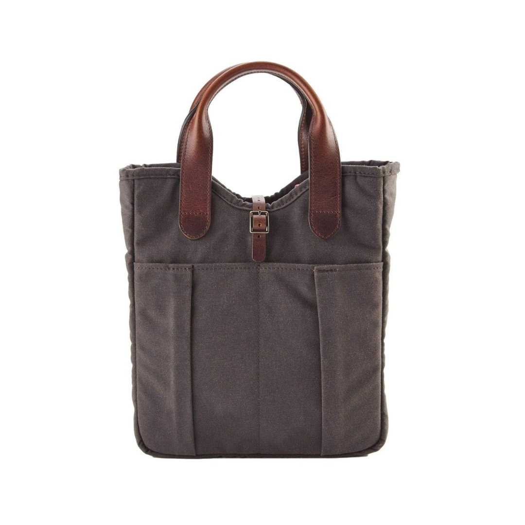 Canvas Whiskey Tote - Bark