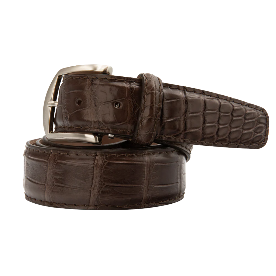 Alligator Belt - Brown