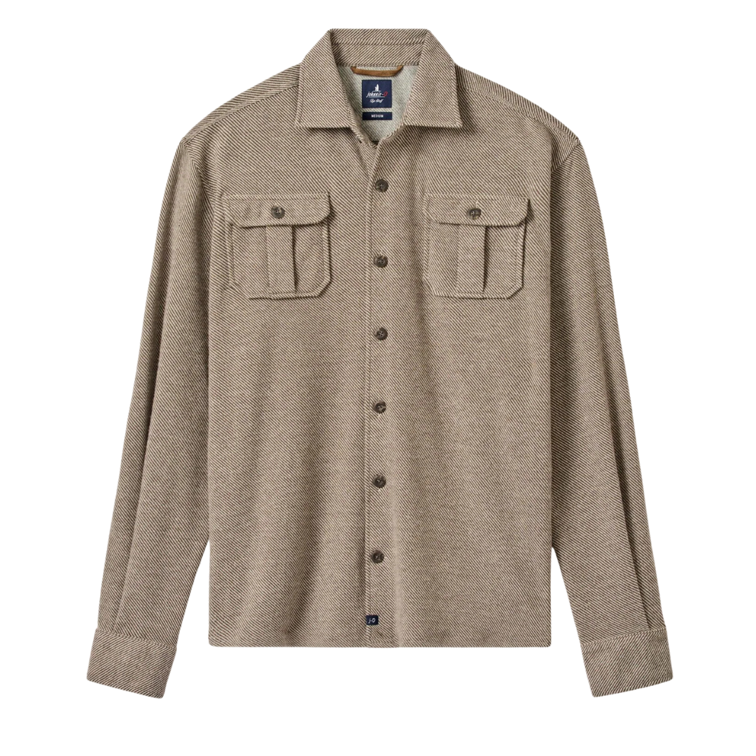 Carl Knit Flannel Shirt