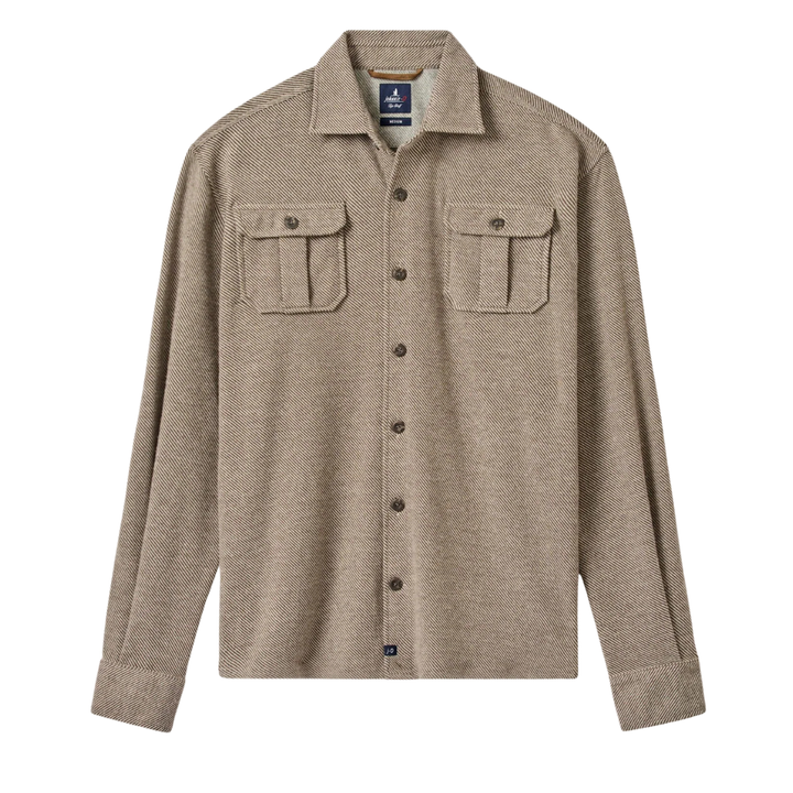 Carl Knit Flannel Shirt