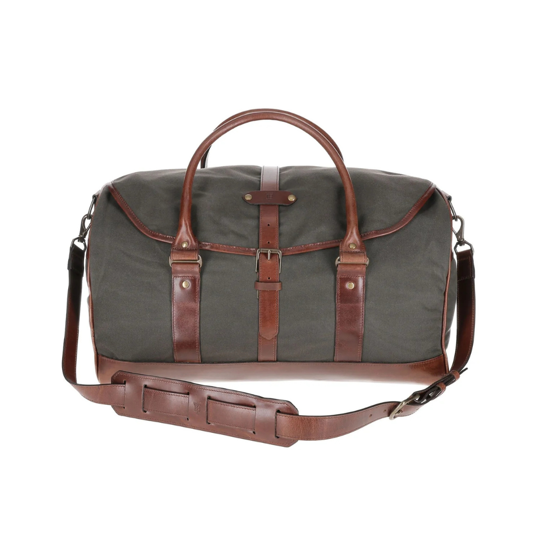 Canvas Duffel Bag Bark