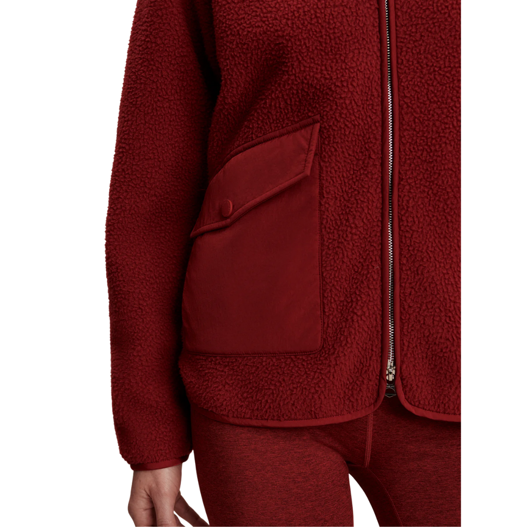 Varley Marina Collarless fleec