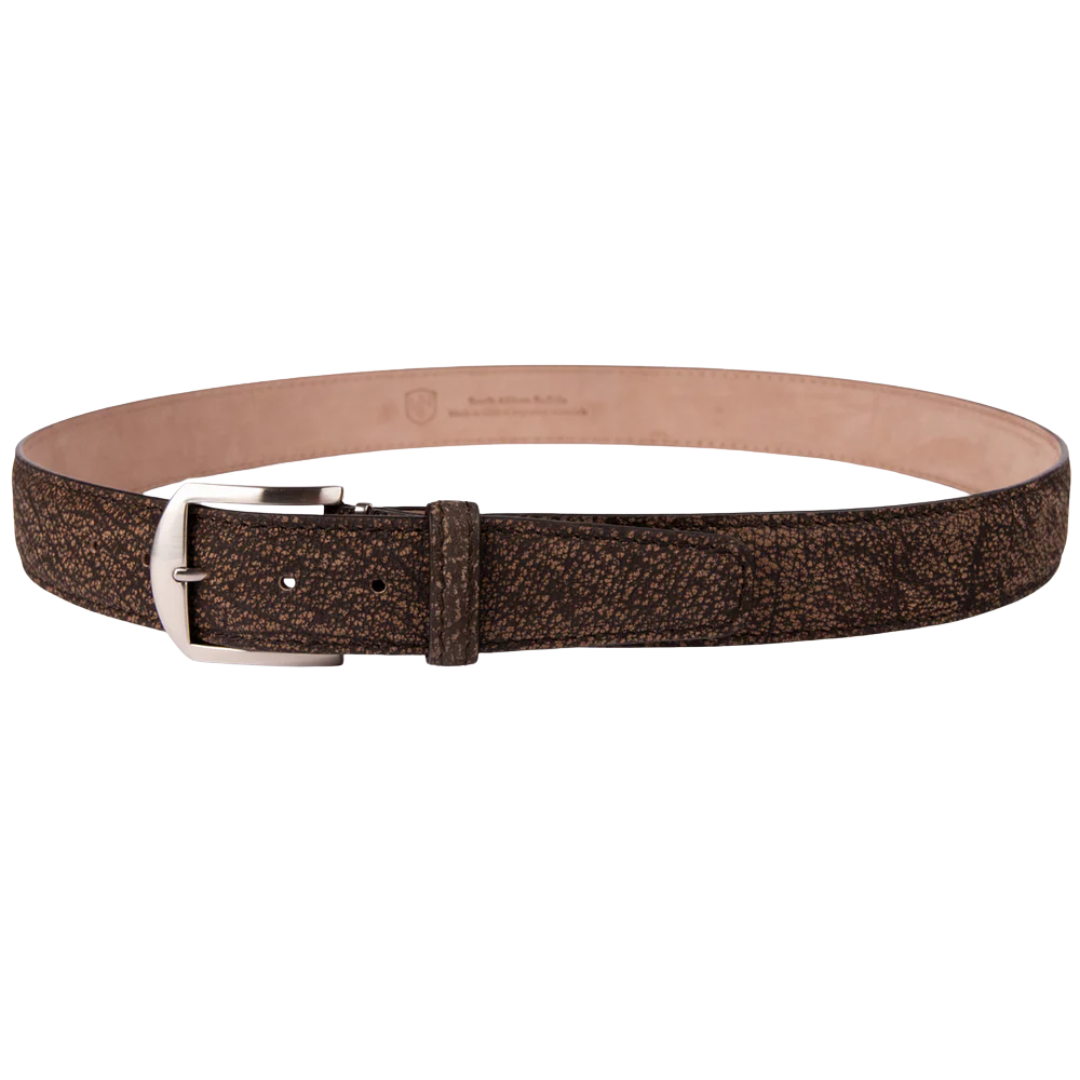 African Bison Belt - Brown