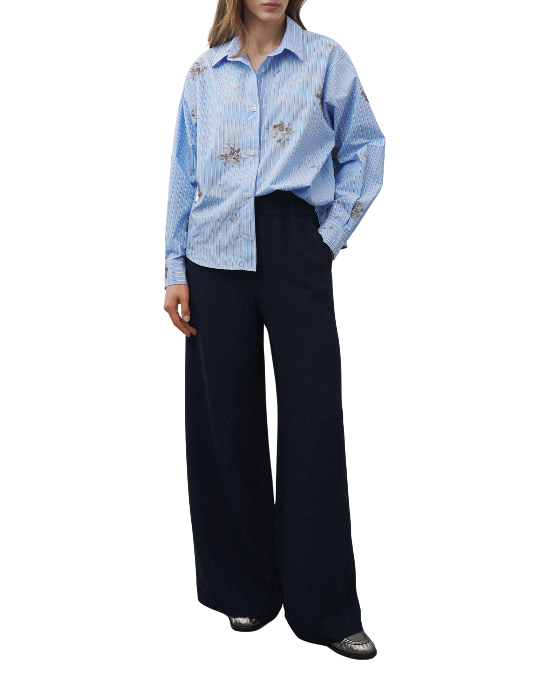 0039 Elsa Stripe Blouse