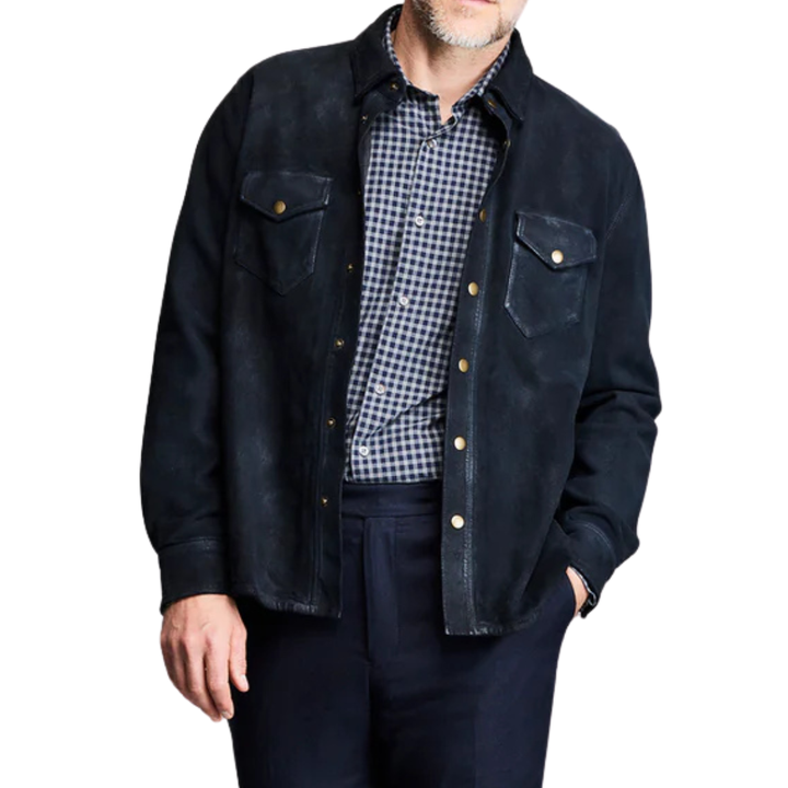 Savit Waxed Suede Workshirt