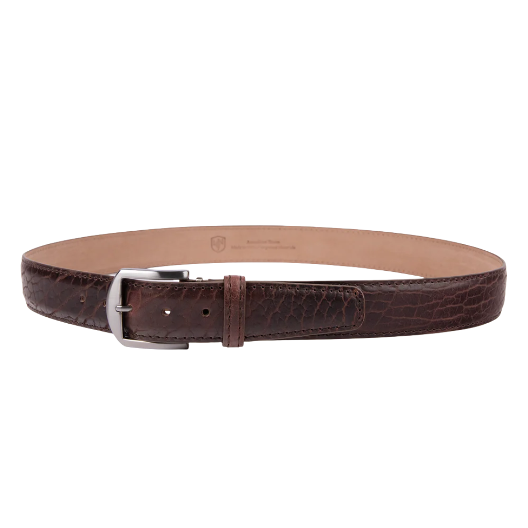 American Bison Belt - Brown