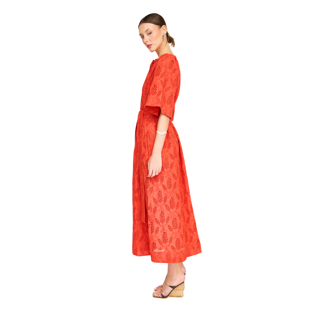 Somerset Eyelet Dress