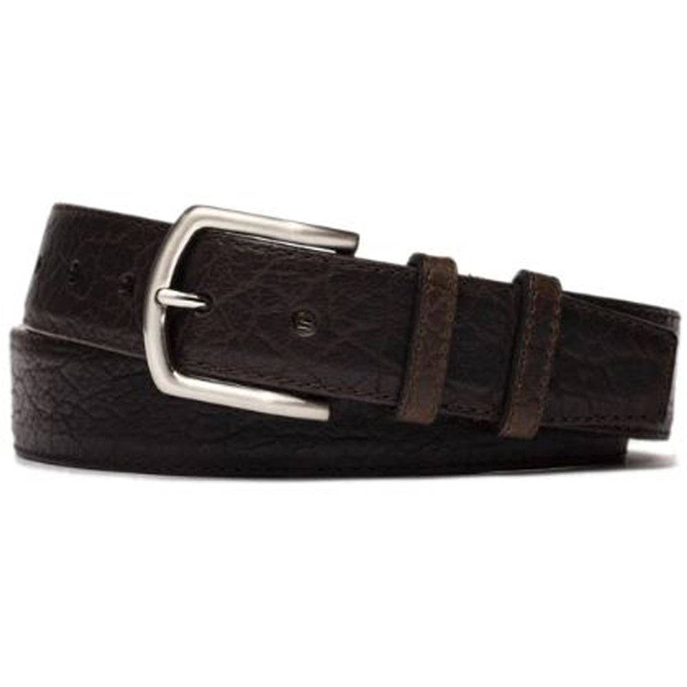 Tucson American Bison Belt with Nickel Buckle