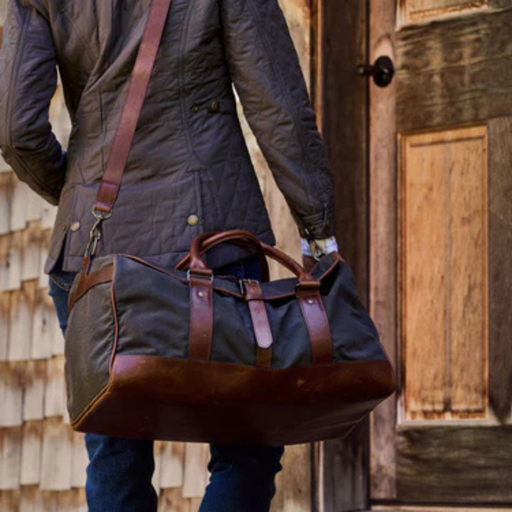 Canvas Duffel Bag Bark
