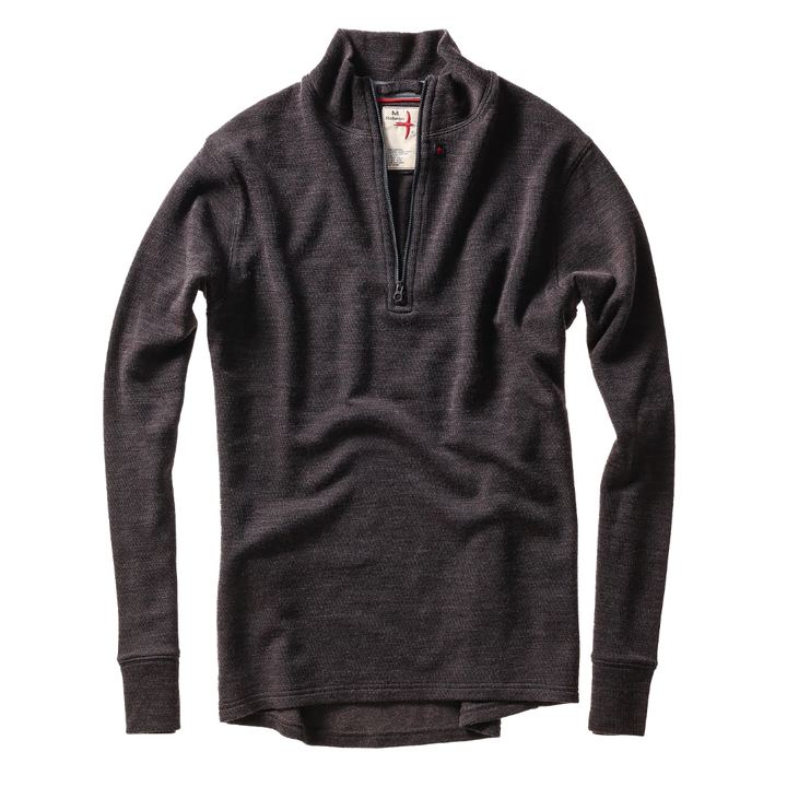 Wool/Ctn Qtr-Zip
