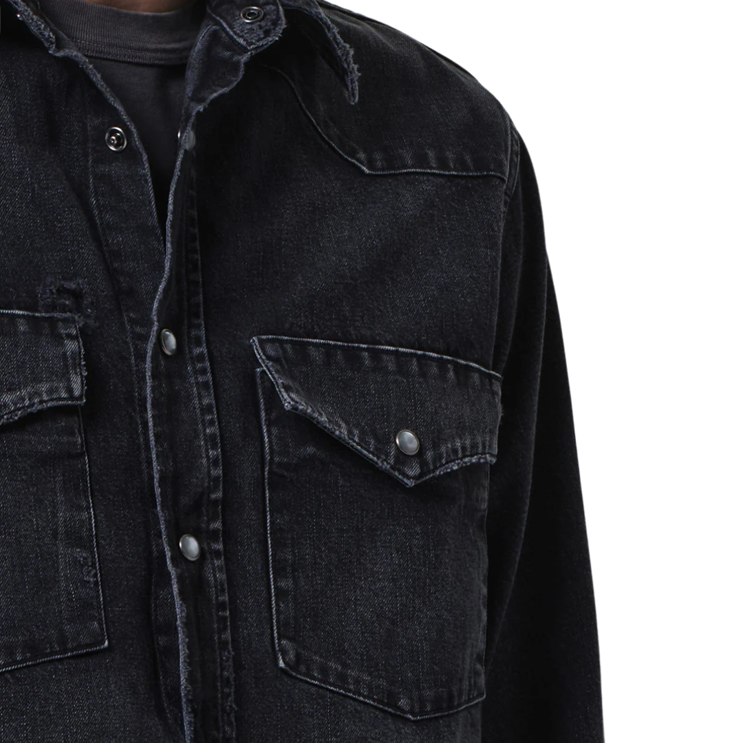 CH Vintage Black Western Shirt