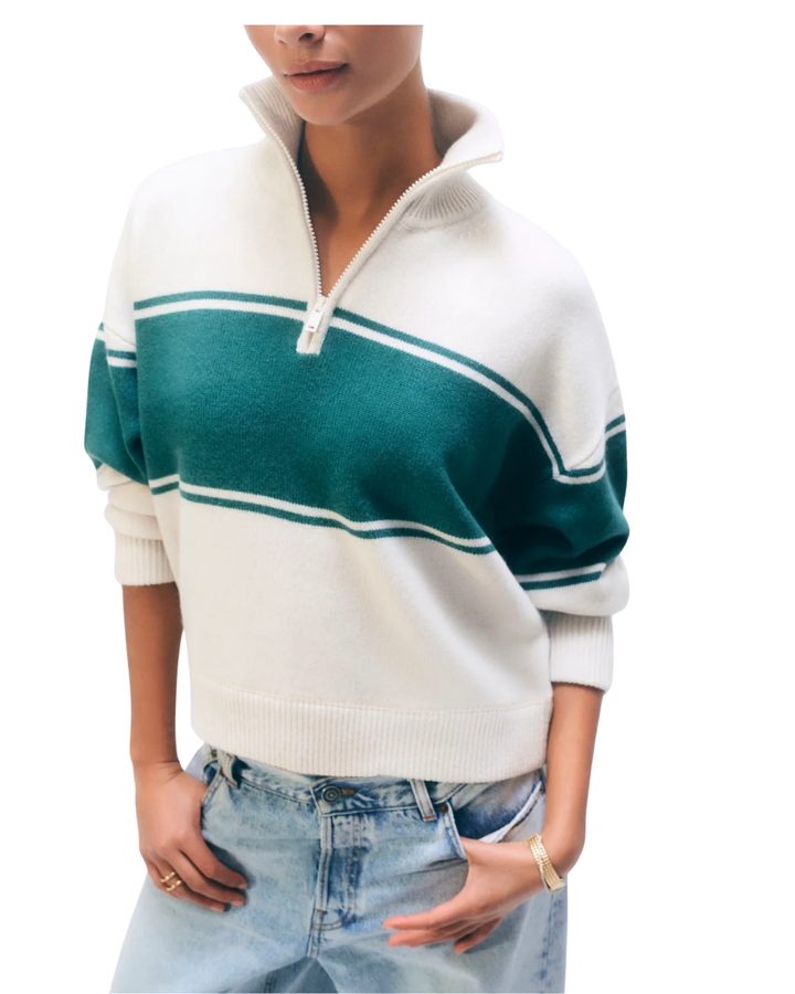 Cashmere Blend Quarter Zip