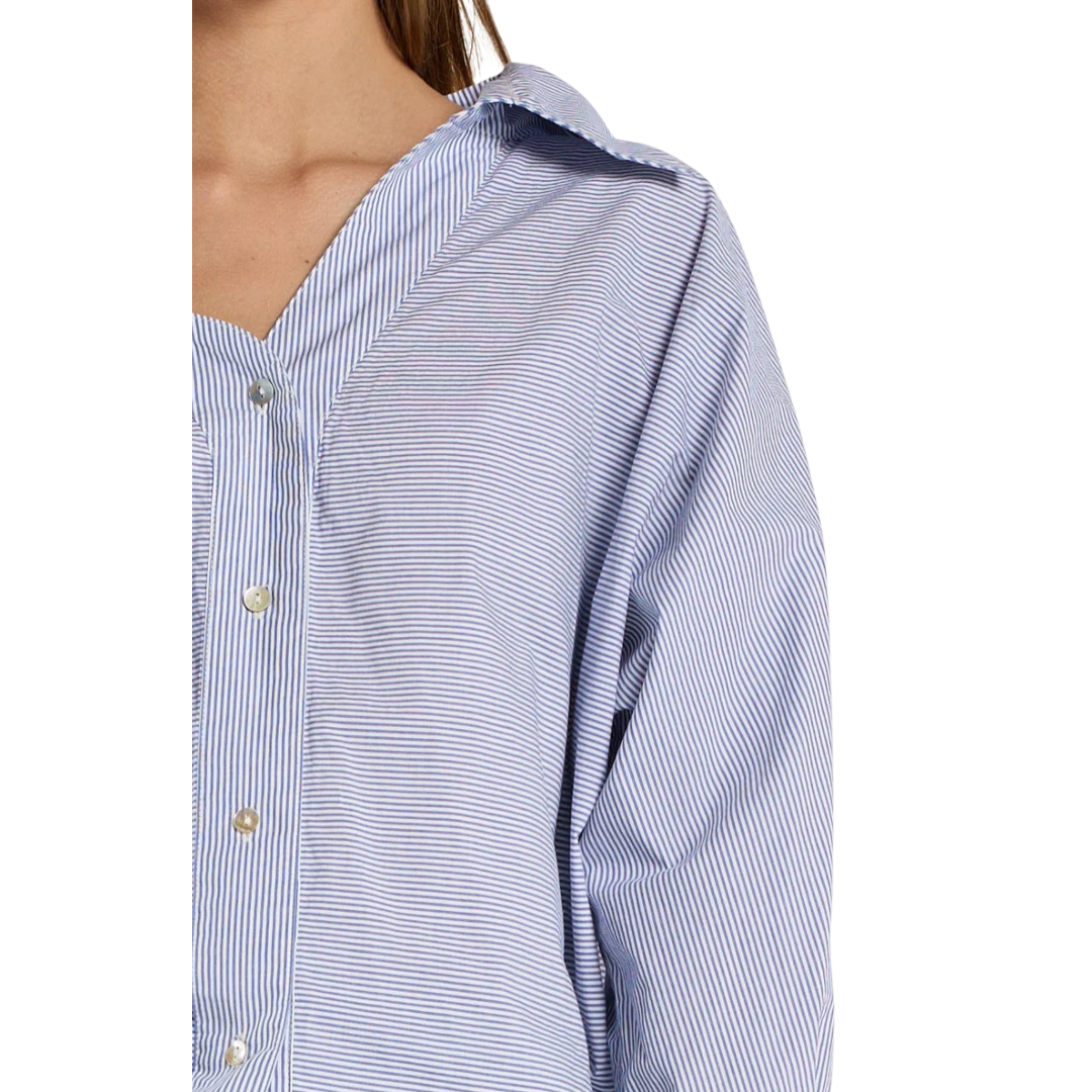 Dasha Blue Stripe Top