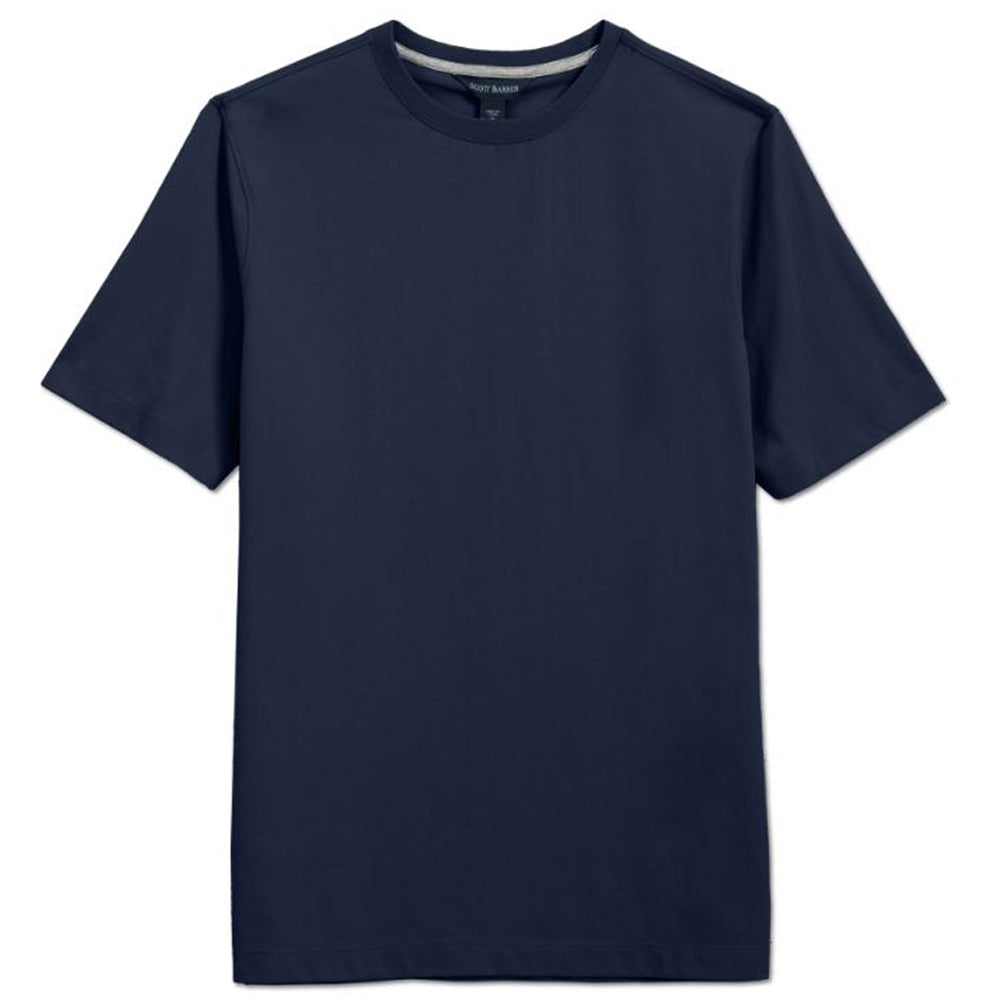 Pima Cotton Short Sleeve Crew Tee - Midnight