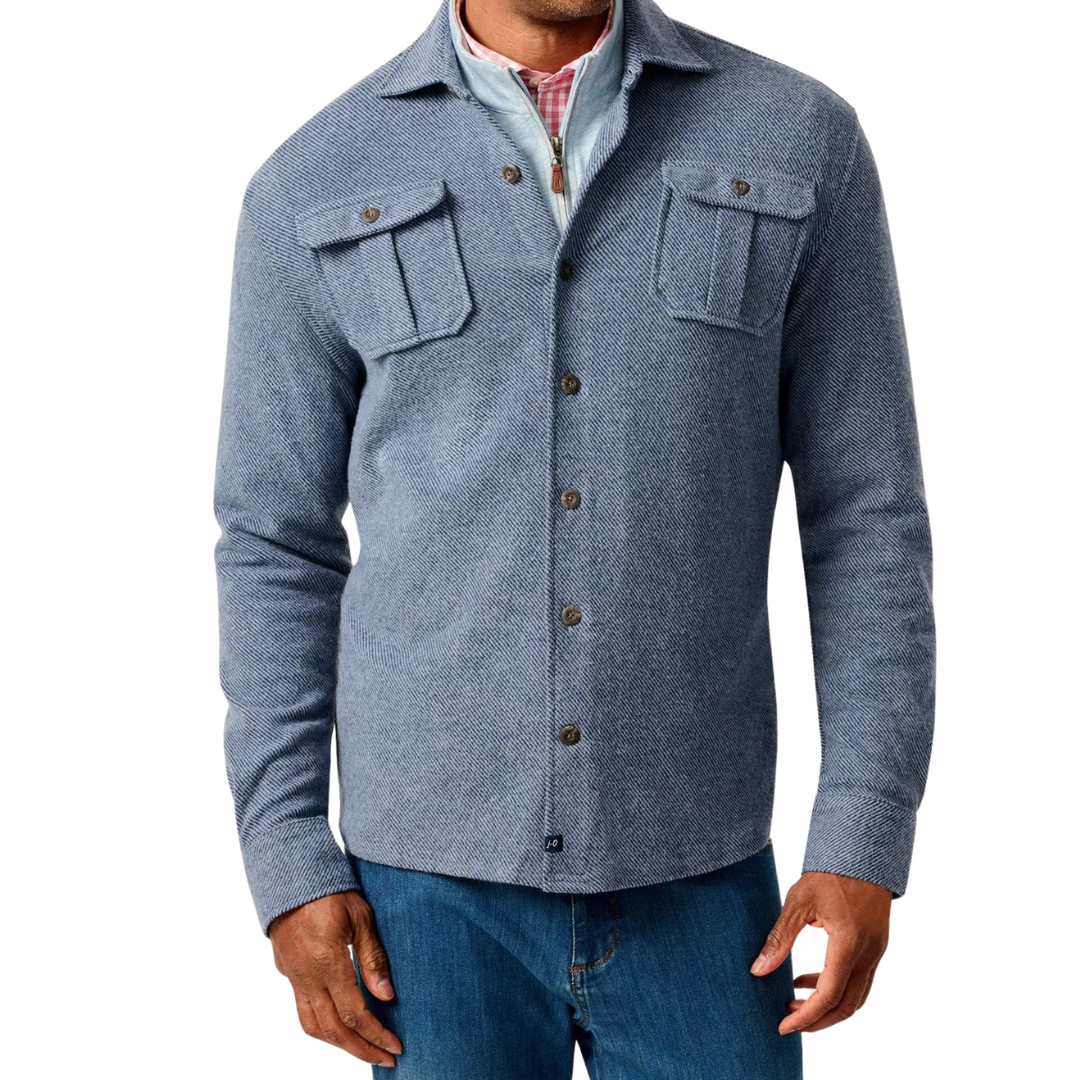 Carl Knit Flannel Shirt
