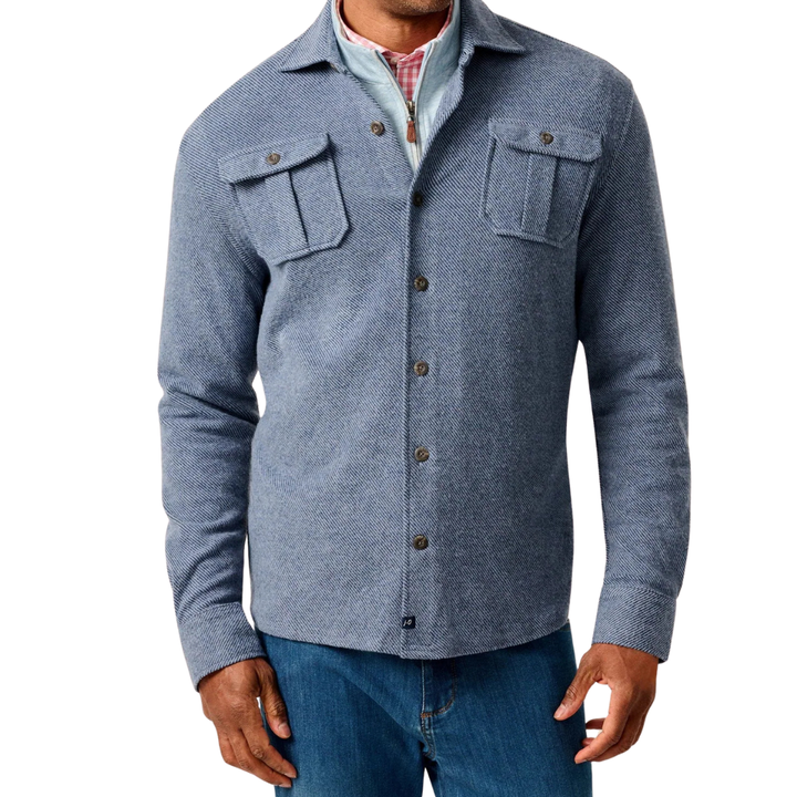 Carl Knit Flannel Shirt