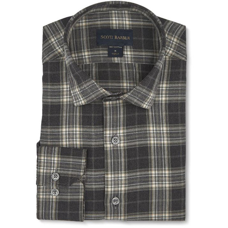 Melange Country Plaid Charcoal