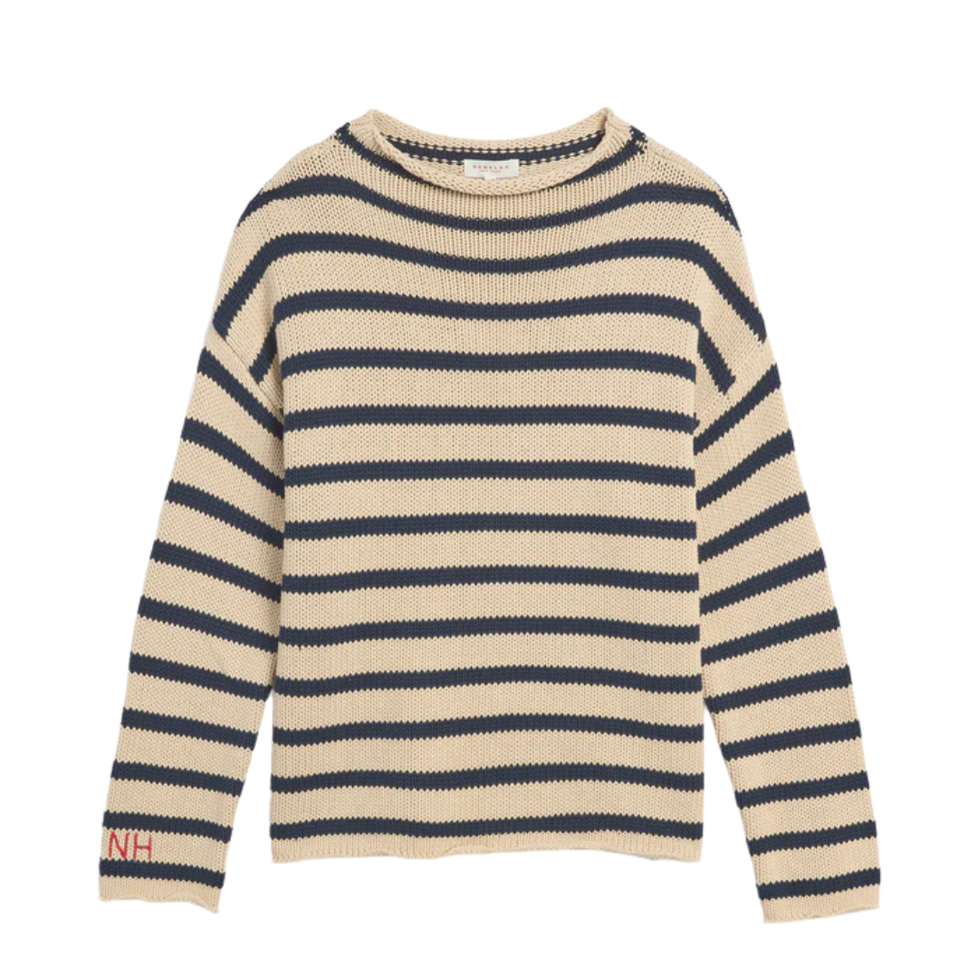 Lamis Stripe Cotton Sweater