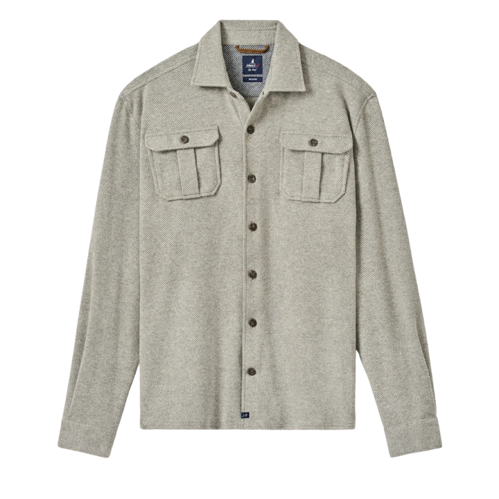 Carl Knit Flannel Shirt