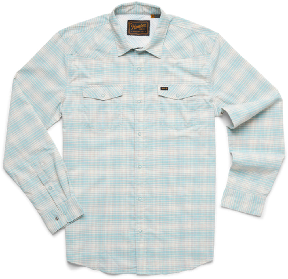 H Bar B Tech Longsleeve - Seafoam