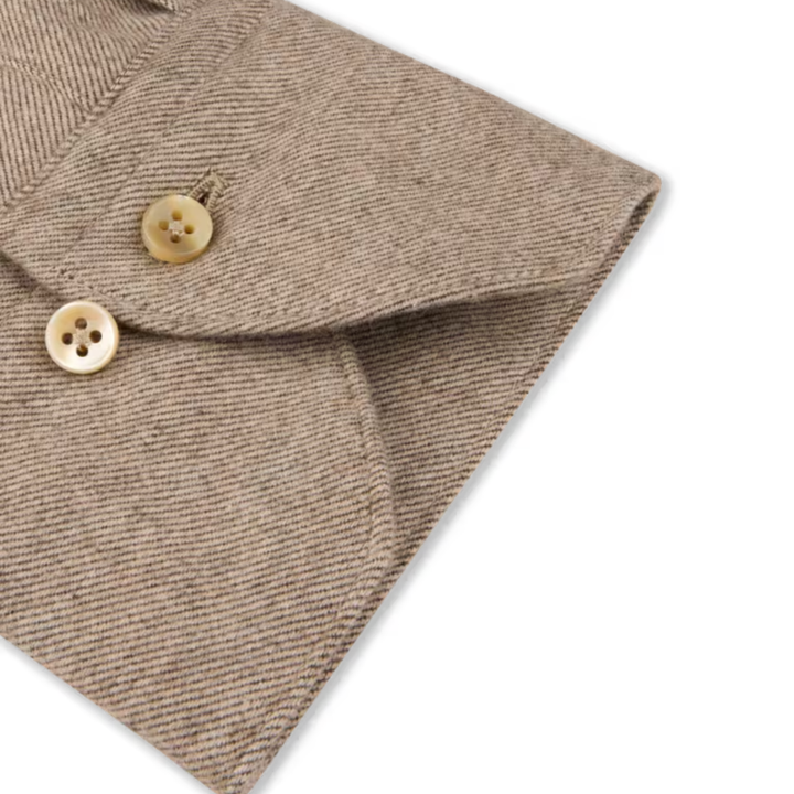 Light Brown Flannel Shirt