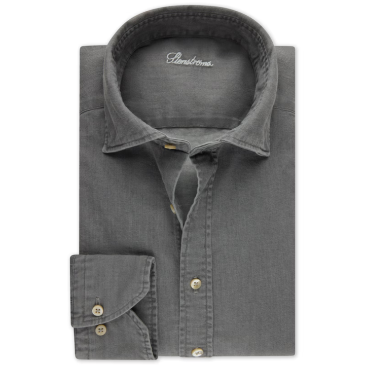 Grey Denim Shirt