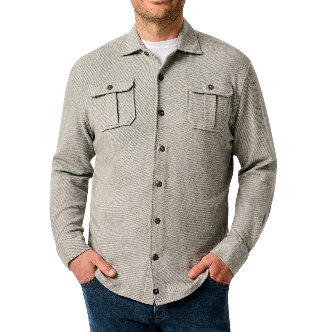 Carl Knit Flannel Shirt