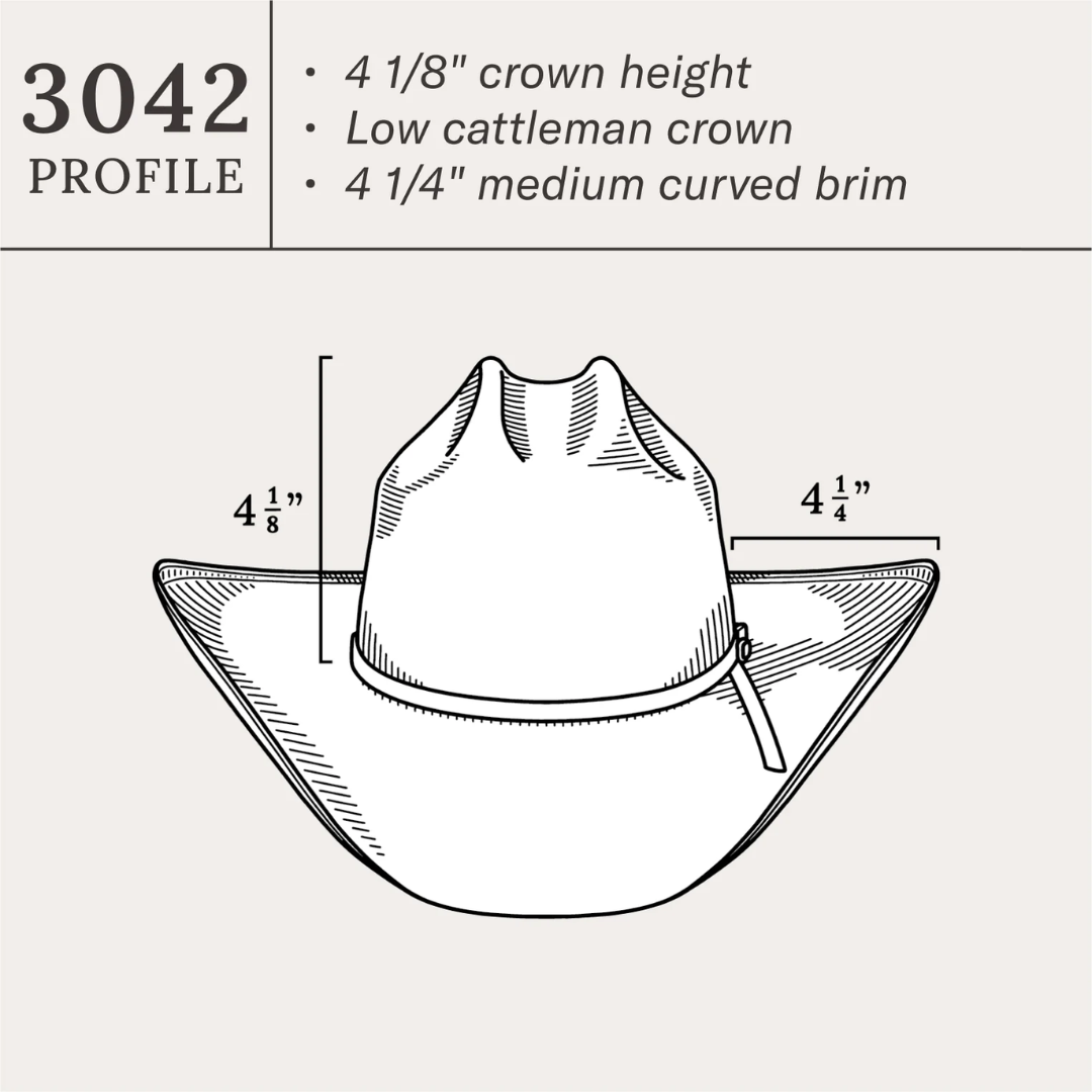 Hagerman 10X Straw Cowboy Hat