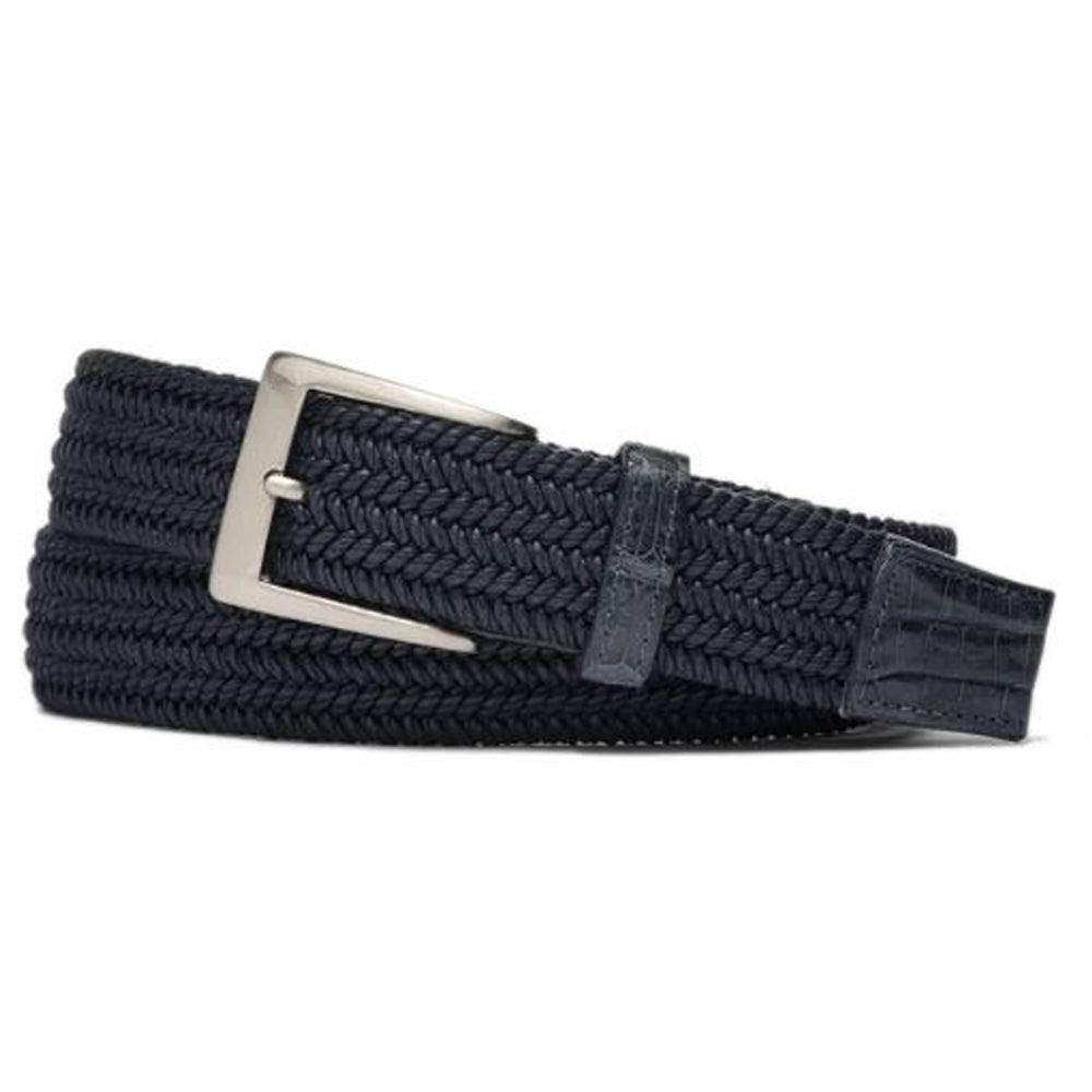 Woven Belt Navy – Silver Creek Outfitters