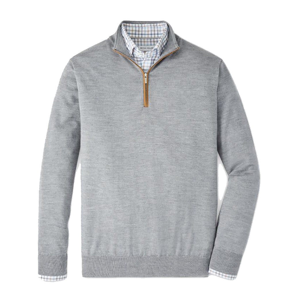 Autumn Crest Suede Trim Quarter-Zip